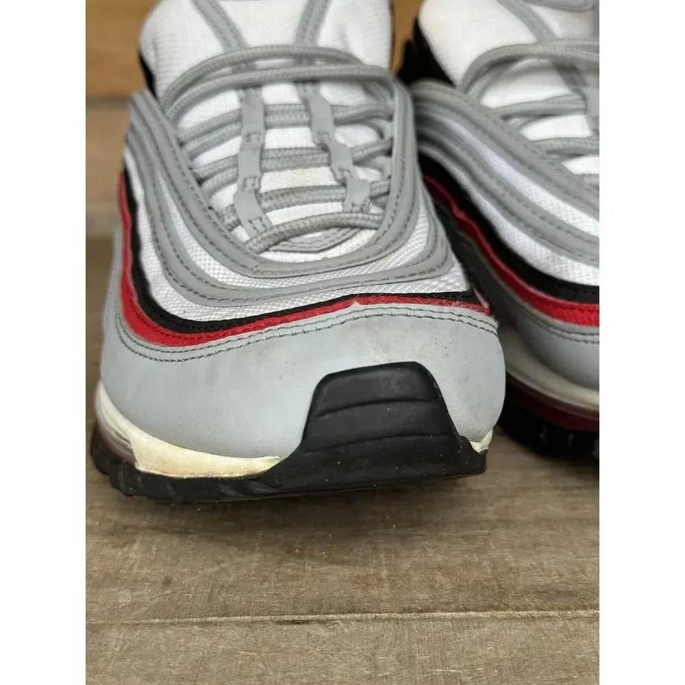 NIKE Big Kids Youth 7y Air Max 97 GS Sneaker 921522 020 Wolf Grey University Red